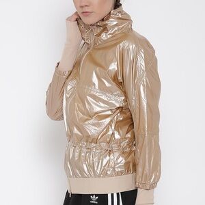 Adidas x Stella McCarthy | L | Stylish Gold Women's Jacket